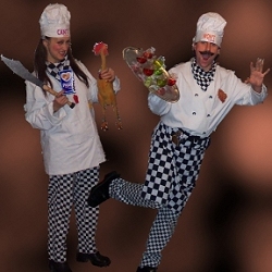 food themed entertainers